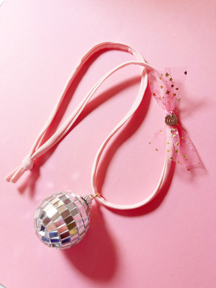 Disco Ball Necklace