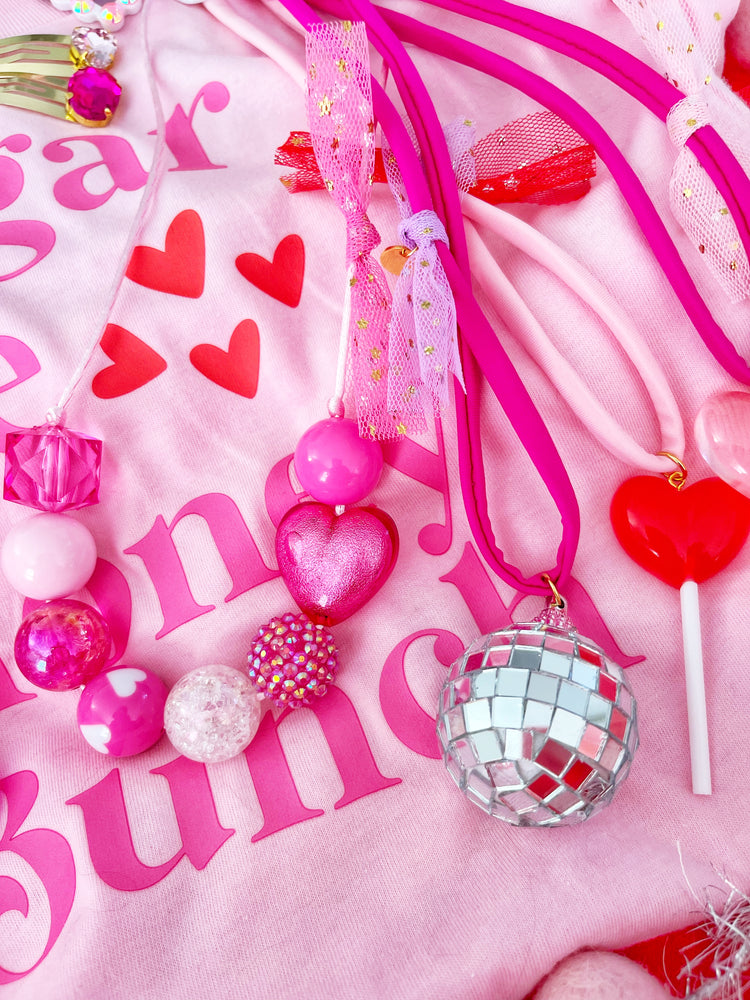 Disco Ball Necklace