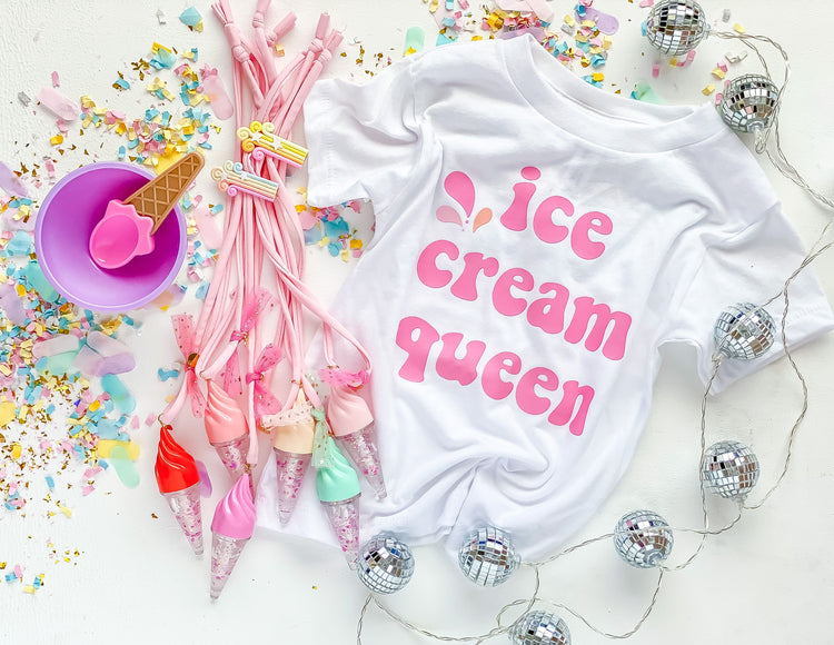Ice Cream Cone Lip Gloss Necklace