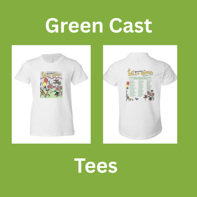 MCT Wonka Green Cast Tees